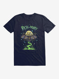 Rick And Morty The Space Cruiser Neon T-Shirt T-Shirt | Best-Selling Artwork | High Demand Item