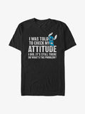 Disney Lilo Stitch Attitude Check Extra Soft T-Shirt T-Shirt | Trending Streetwear Style | High Demand Item