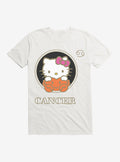 Hello Kitty Star Sign Cancer Stencil T-Shirt