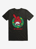 My Melody Happy Holidays Christmas Wreath T-Shirt T-Shirt | Exclusive Edition | Great Gift Idea