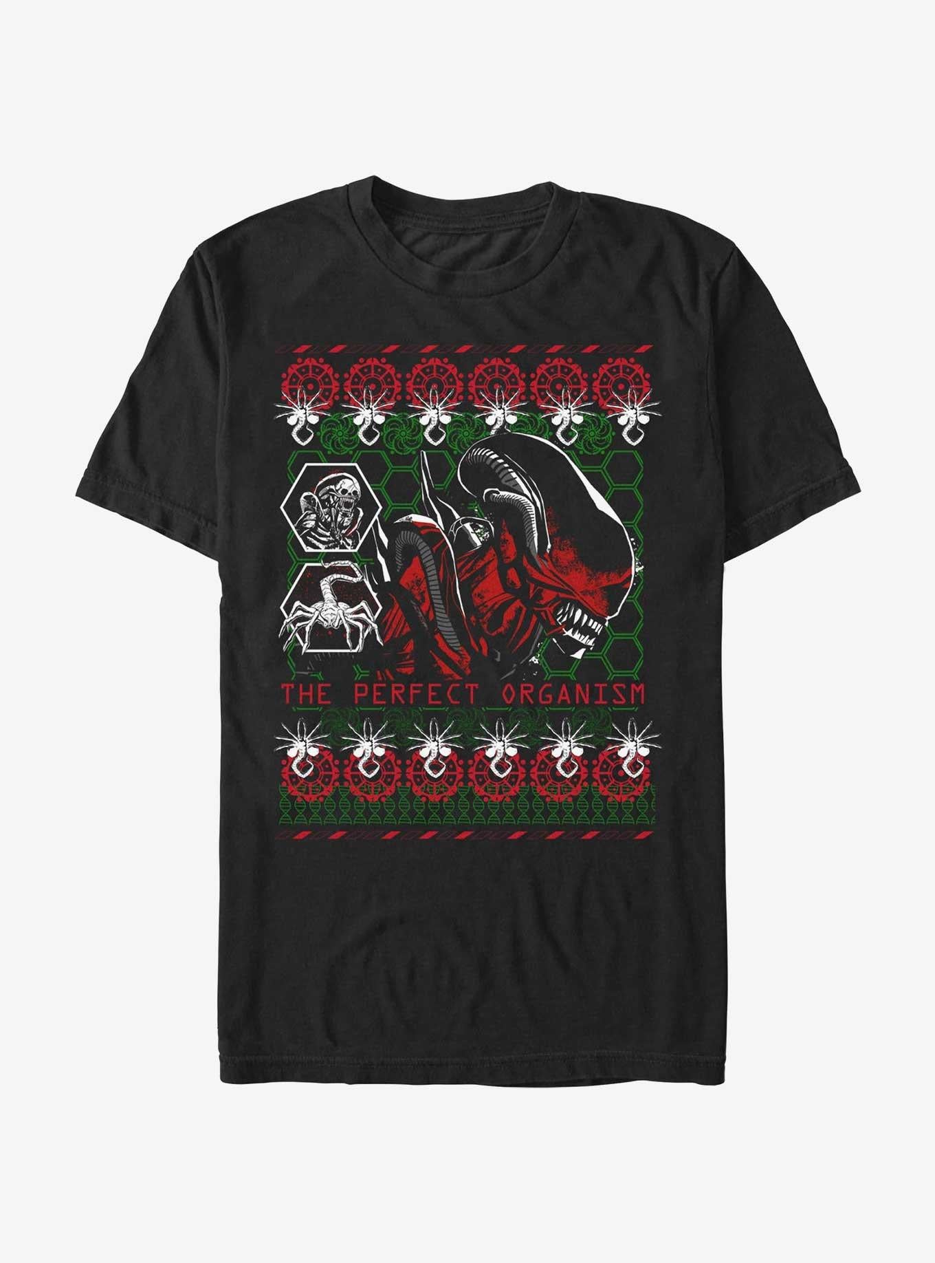 Alien Romulus Perfect Organism Ugly Christmas T-Shirt T-Shirt | Streetwear Vibe | Top Pick For Fans