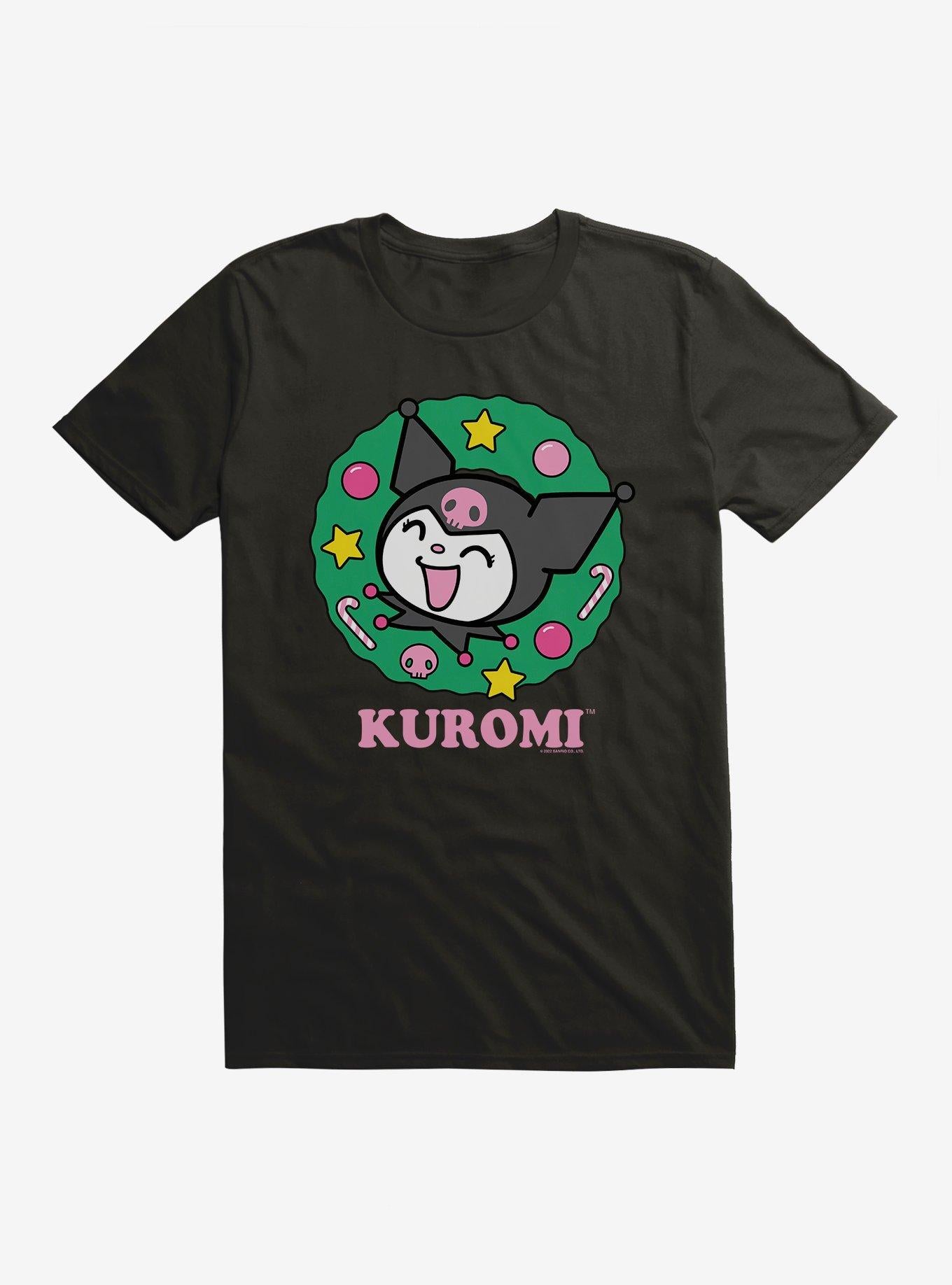 Kuromi Christmas Wreath T-Shirt T-Shirt | Premium Graphic | Trending Now