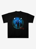 Weeknd Tunnel Portrait Boyfriend Fit Girls T Shirt