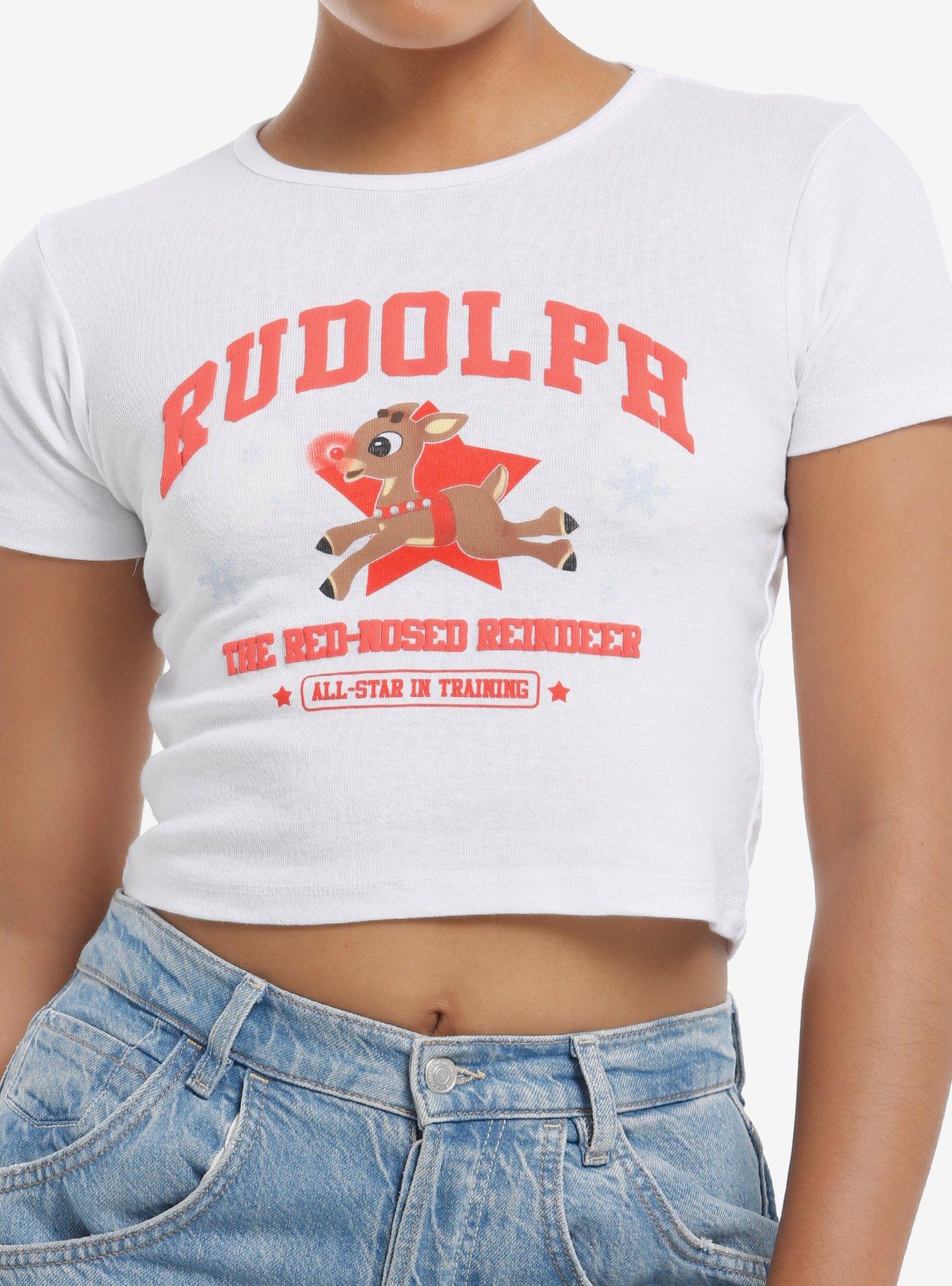 Rudolph The Red-Nosed Reindeer All-Star Girls Baby T-Shirt T-Shirt | Best-Selling Artwork | Perfect For Daily Wear