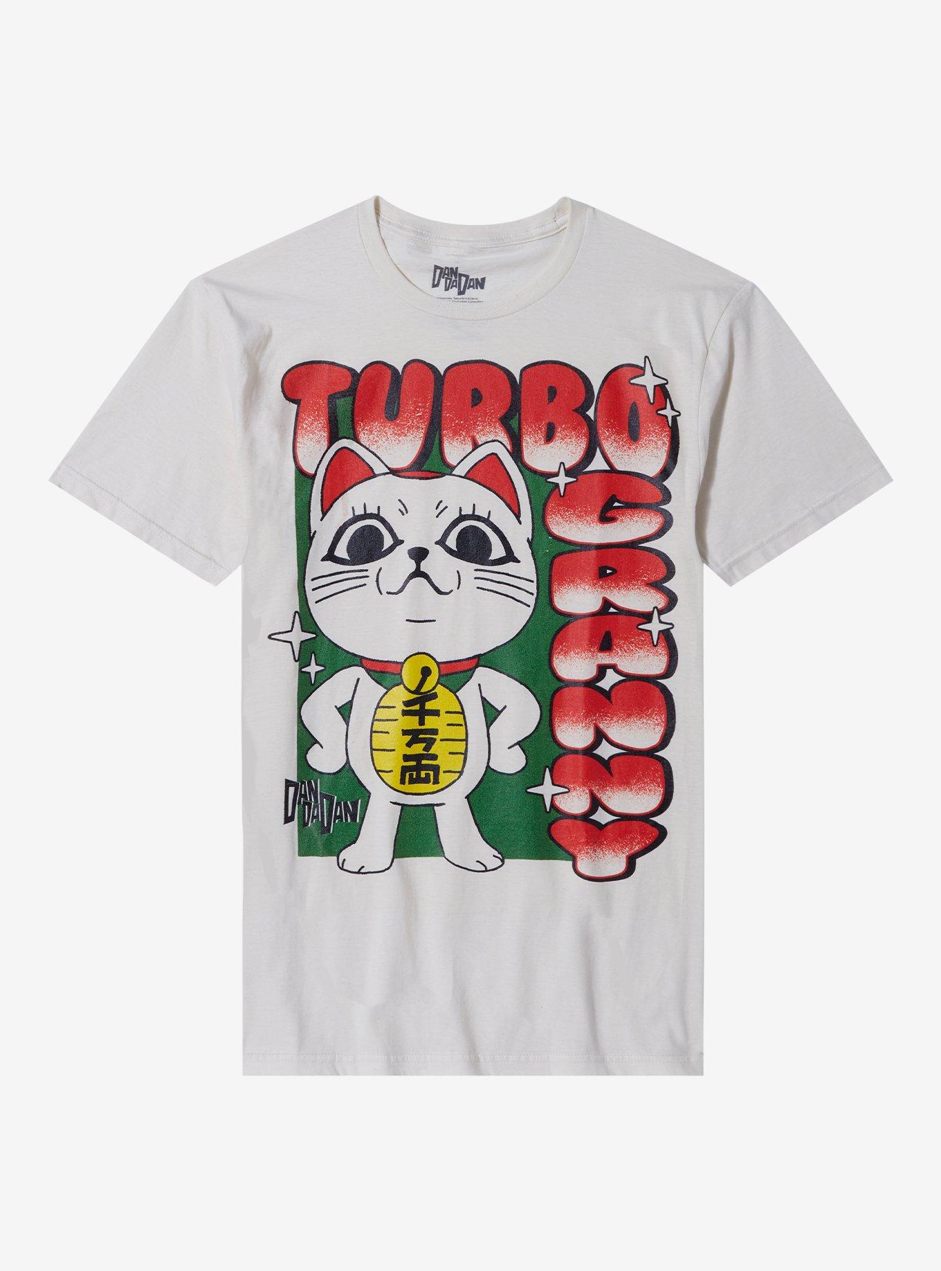 Dandadan Turbo Granny Cat T-Shirt | Premium Unisex T-Shirt, Trending Graphic Tee