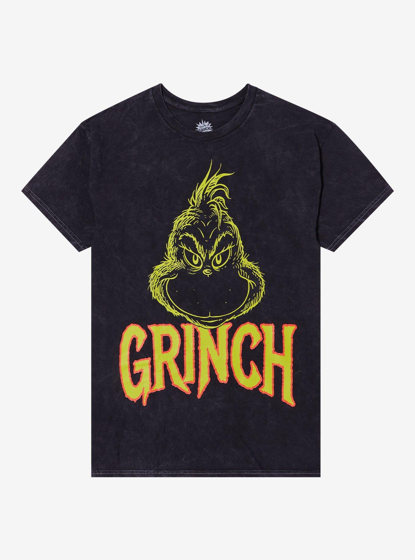 Dr Seuss How The Grinch Stole Christmas Name Double-Sided Mineral Wash T-Shirt T-Shirt | High-Quality Print | Top Pick For Fans