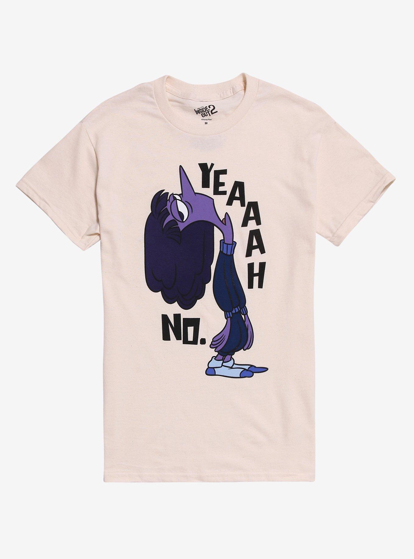 Disney Pixar Inside Out 2 Ennui Boyfriend Fit Girls TShirt Graphic Tee | Graphic Tee | Unisex Shirt | Best-Selling Design