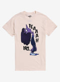 Disney Pixar Inside Out 2 Ennui Boyfriend Fit Girls T-Shirt