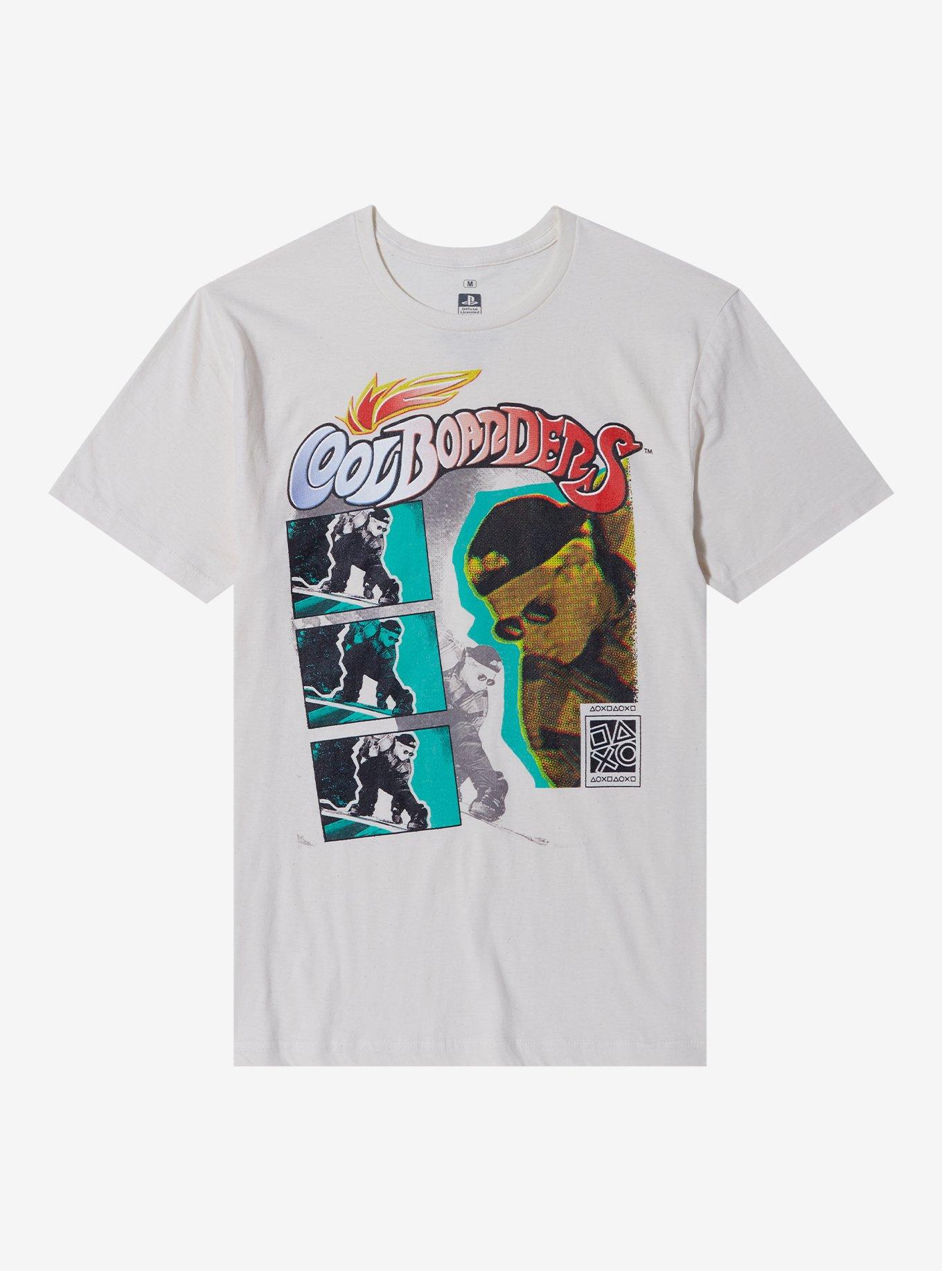 Playstation Cool Boarders Collage T-Shirt T-Shirt | Trending Streetwear Style | Perfect For Daily Wear