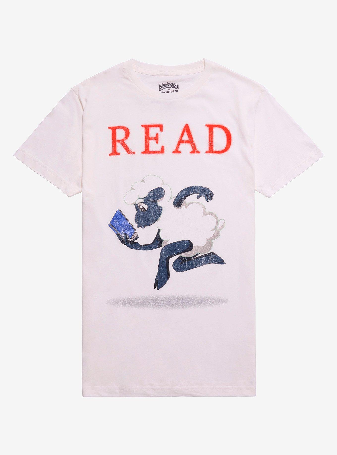 Amanda The Adventurer Read Sheep TShirt Graphic Tee | Graphic Tee | Unisex Shirt | Premium Quality Apparel
