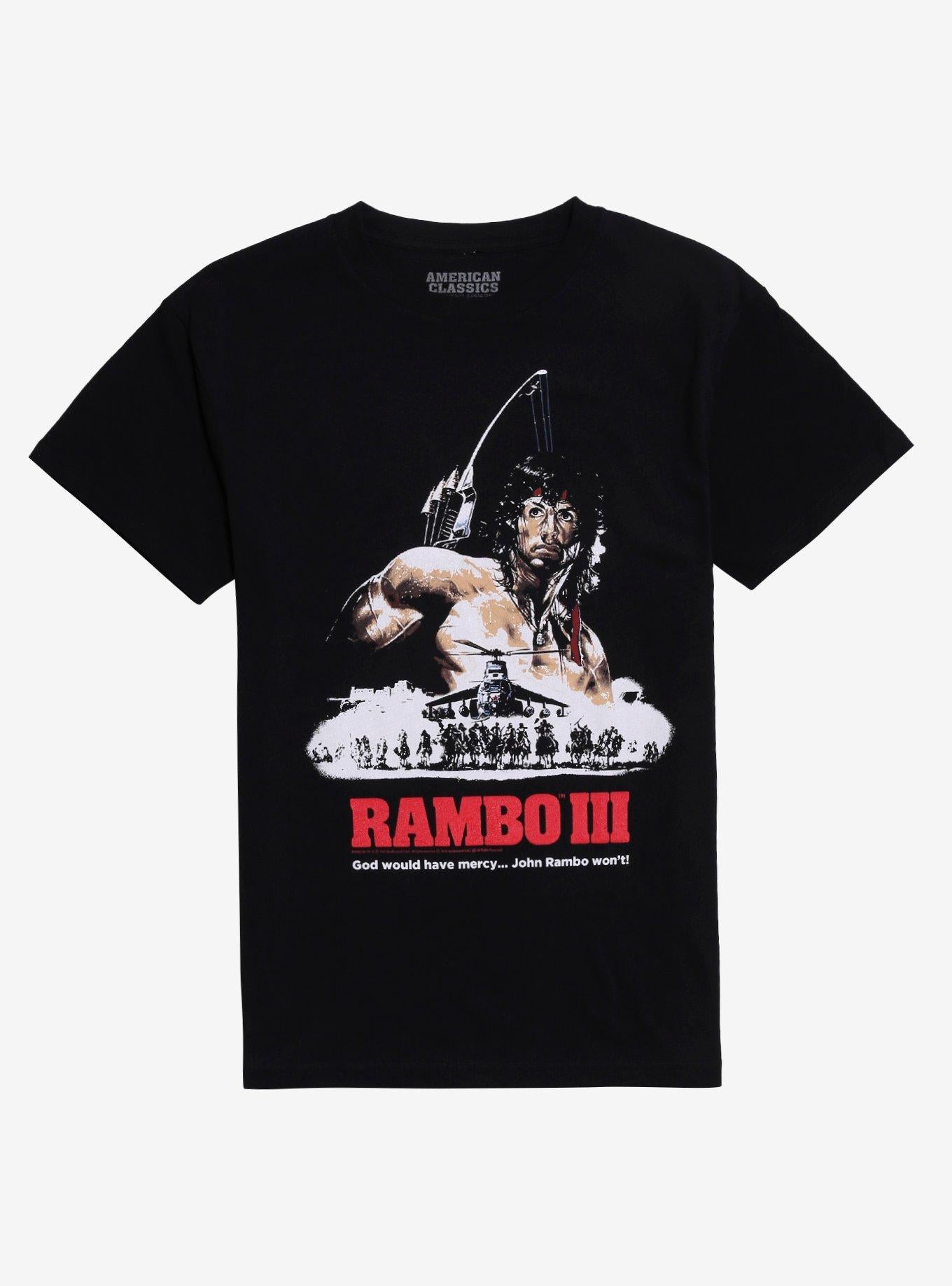 Rambo III Poster T-Shirt | Premium Unisex T-Shirt, Trending Graphic Tee