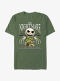 The Nightmare Before Christmas Jack's A Nightmare Garment Dye T-shirt | Trendy Graphic Tee | Casual Unisex T-shirt