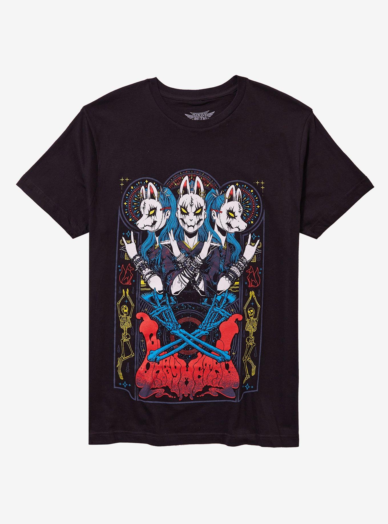 BABYMETAL Fox Mask Devil Horns TShirt Graphic Tee | Graphic Tee | Unisex Shirt | Best-Selling Design