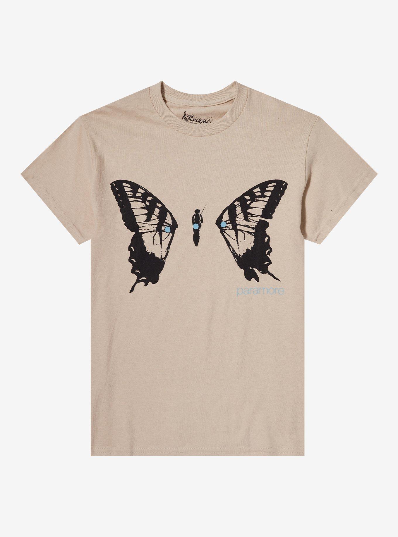 Paramore Brand New Eyes Boyfriend Fit Girls T Shirt