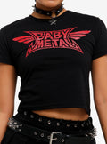 BABYMETAL Red Glitter Logo Girls Baby T-Shirt | Premium Unisex T-Shirt, Trending Graphic Tee