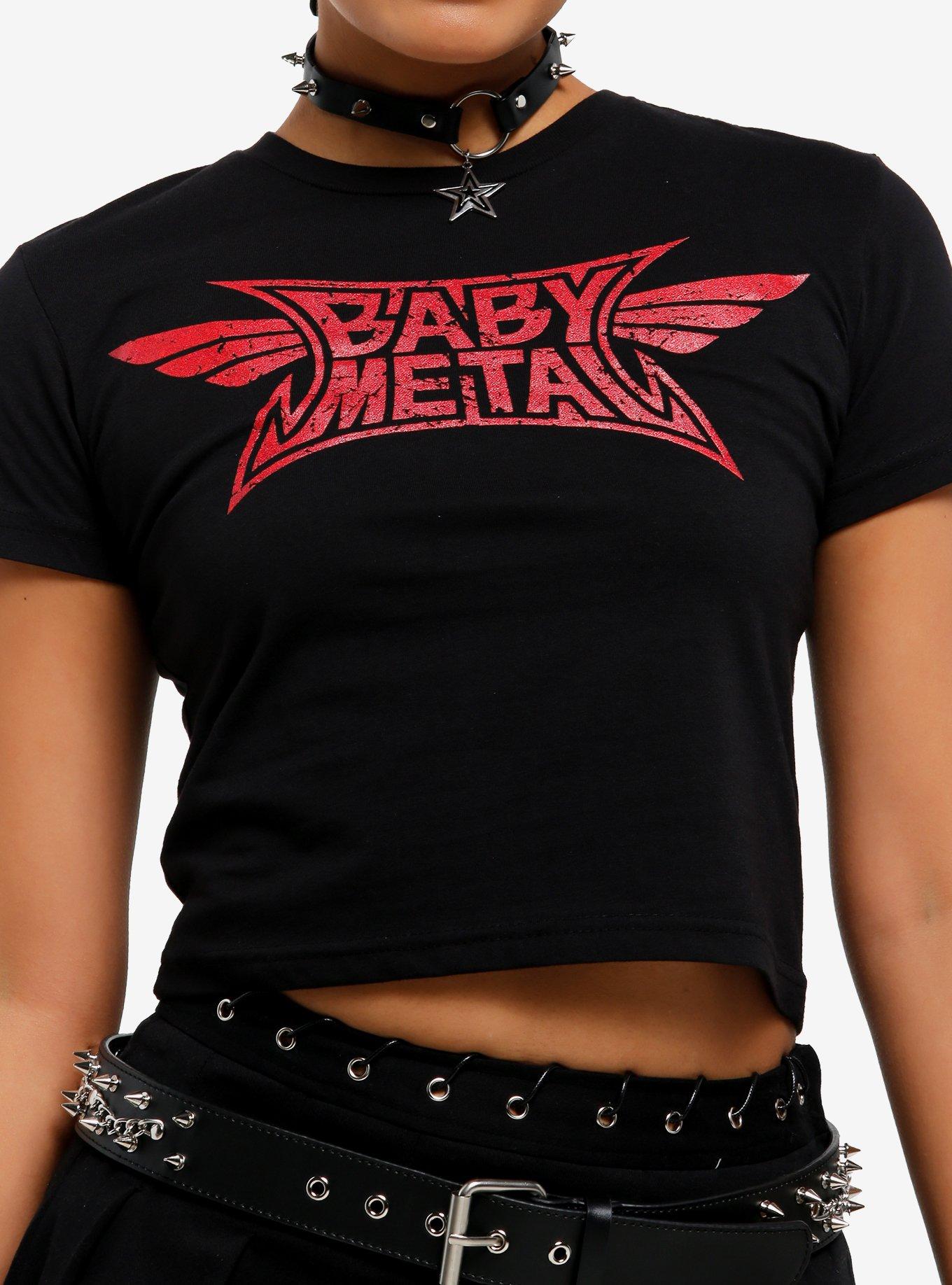 BABYMETAL Red Glitter Logo Girls Baby T-Shirt | Premium Unisex T-Shirt, Trending Graphic Tee