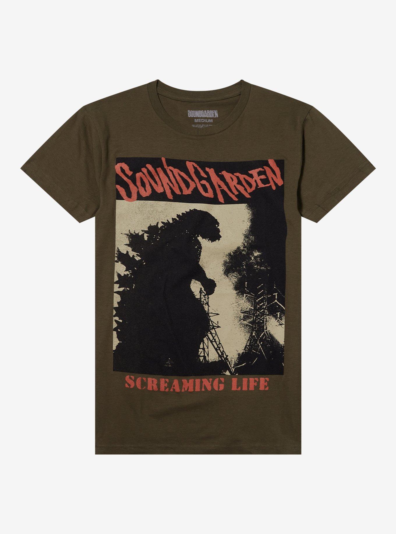Soundgarden Godzilla Screaming Life T Shirt