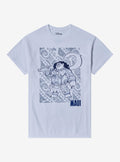 Disney Moana Maui Line Art TShirt Graphic Tee | Graphic Tee | Unisex Shirt | Premium Quality Apparel