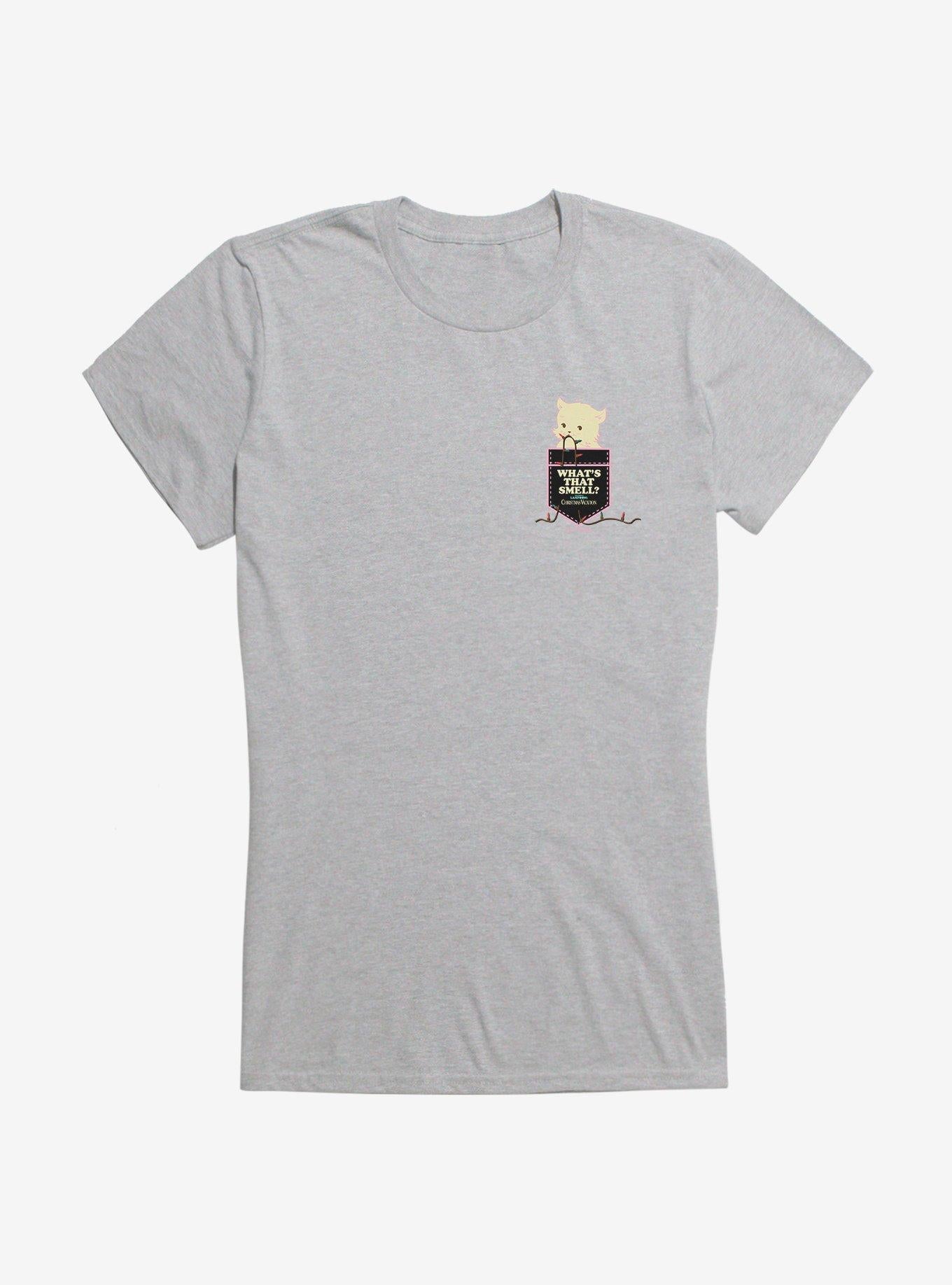 Christmas Vacation What's That Smell Faux Pocket Girls T-Shirt T-Shirt | Viral Style | Perfect For Daily Wear