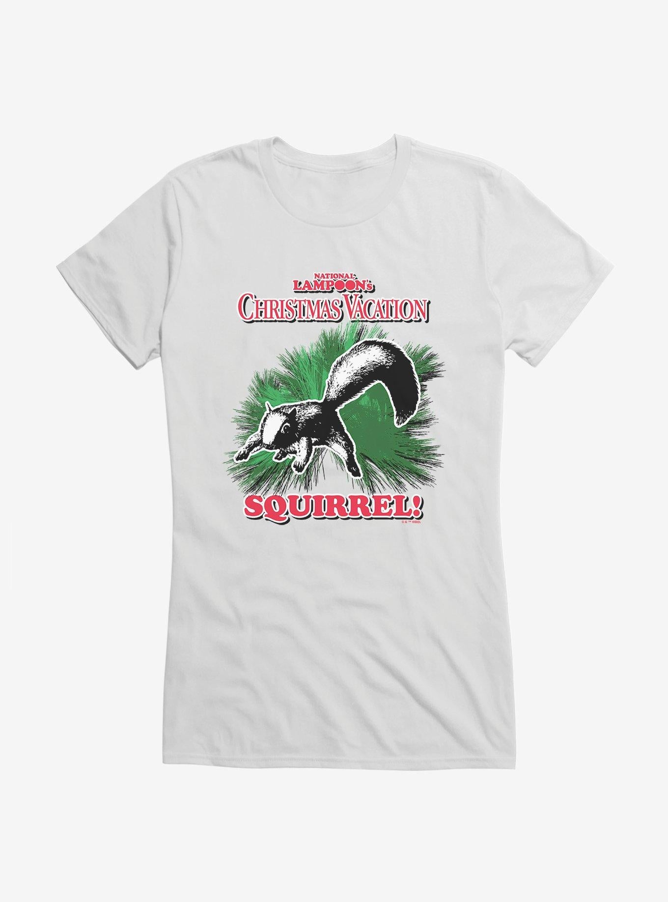 Christmas Vacation Squirrel Girls T-Shirt T-Shirt | Best-Selling Artwork | Great Gift Idea