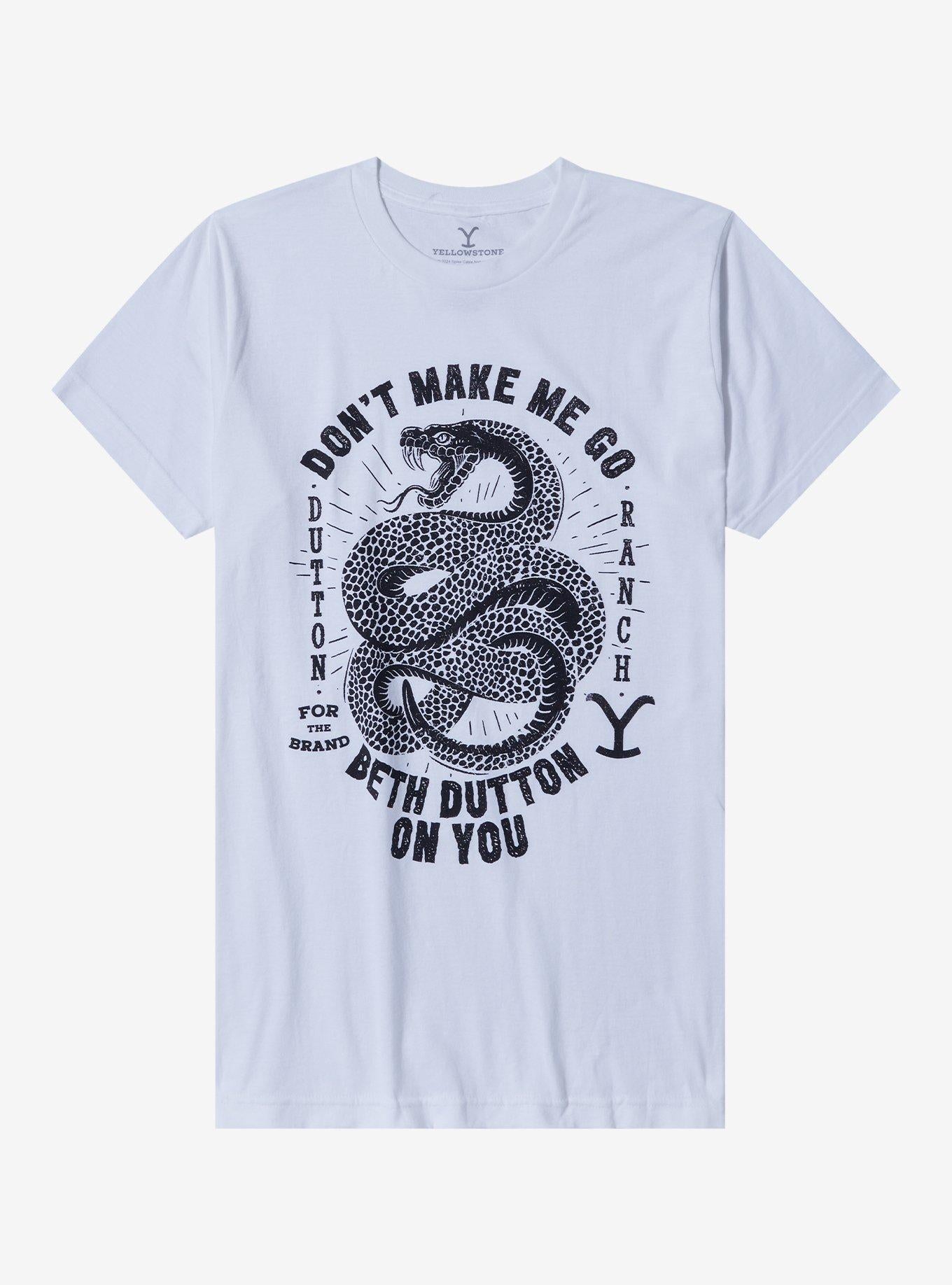 Yellowstone Beth Dutton Snake TShirt Graphic Tee | Graphic Tee | Unisex Shirt | Top Trending Fashion