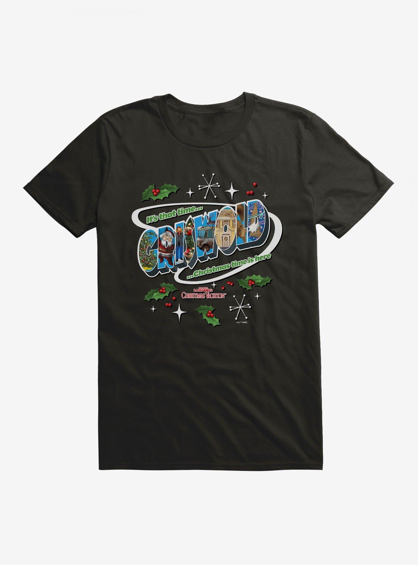 Christmas Vacation Griswold Christmas Time Is Here T-Shirt T-Shirt | High-Quality Print | Must-Have Style