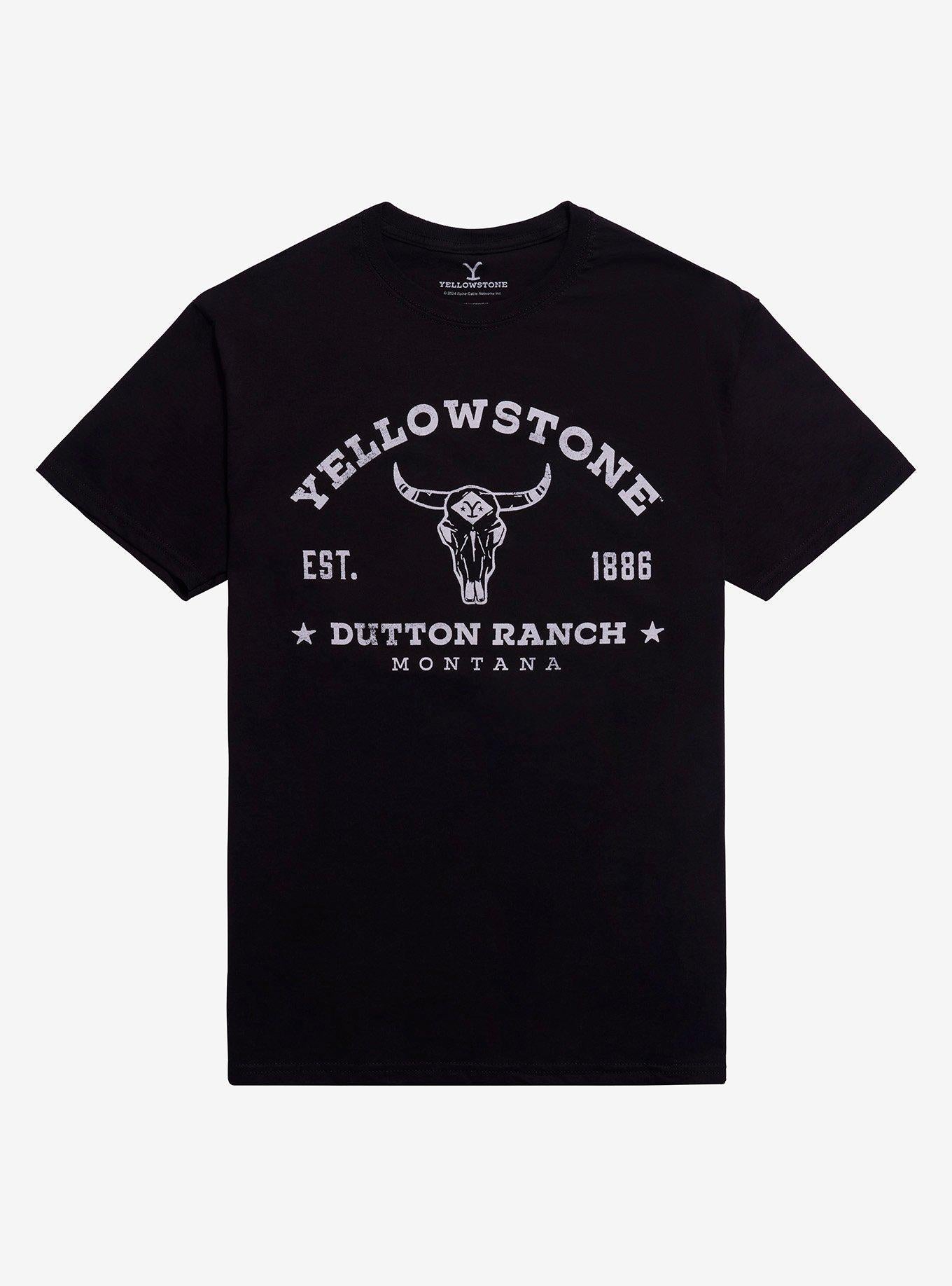 Yellowstone Dutton Ranch 1886 TShirt Graphic Tee | Graphic Tee | Unisex Shirt | Best-Selling Design