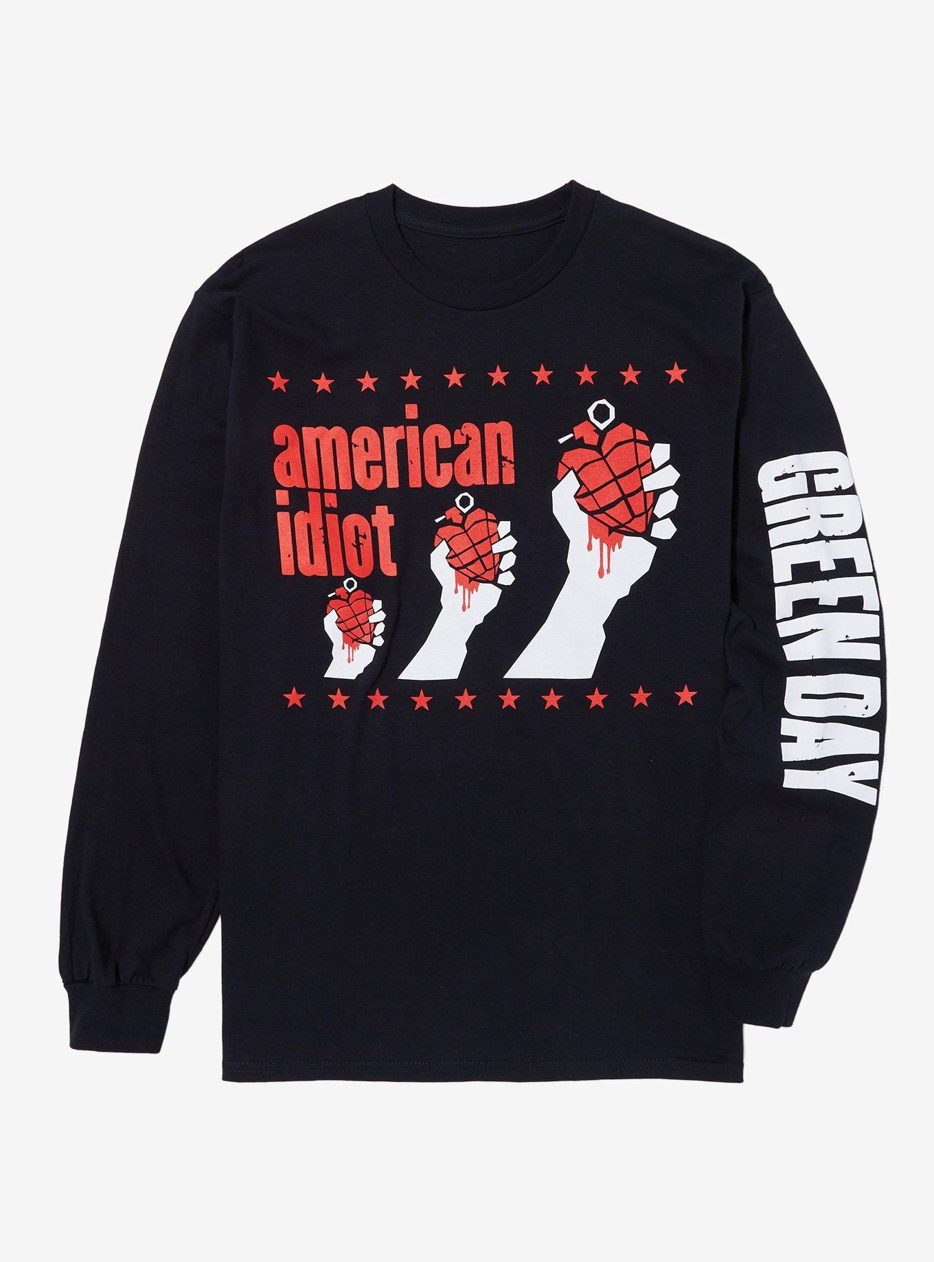 Green Day American Idiot Long Sleeve T Shirt