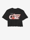 CocaCola Cherry Coke Logo Girls Skimmer TShirt Graphic Tee | Graphic Tee | Unisex Shirt | Perfect Gift For Fans