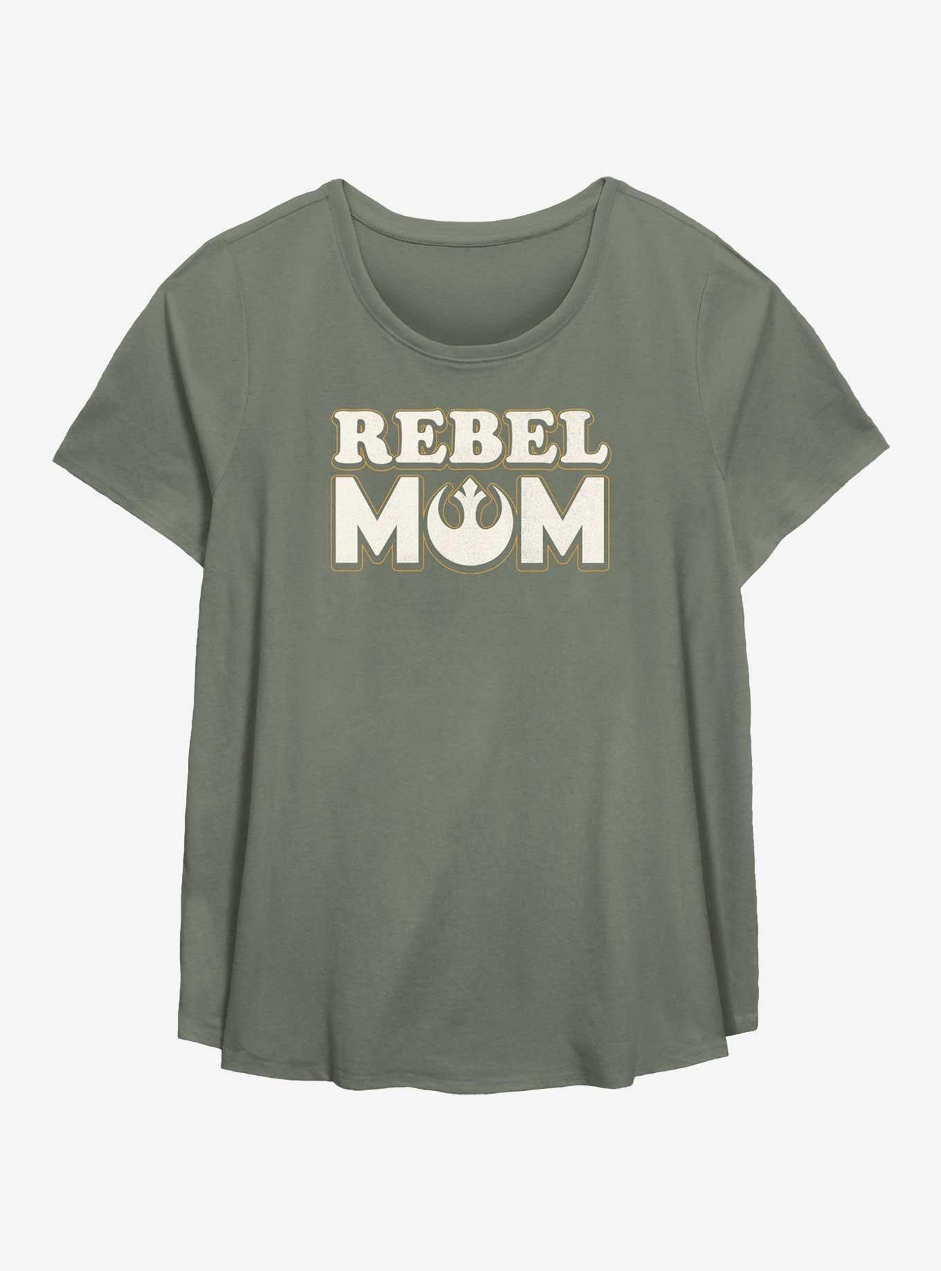 Star Wars Rebel Mom Girls T-Shirt Plus Size | Premium Unisex T-Shirt, Trending Graphic Tee
