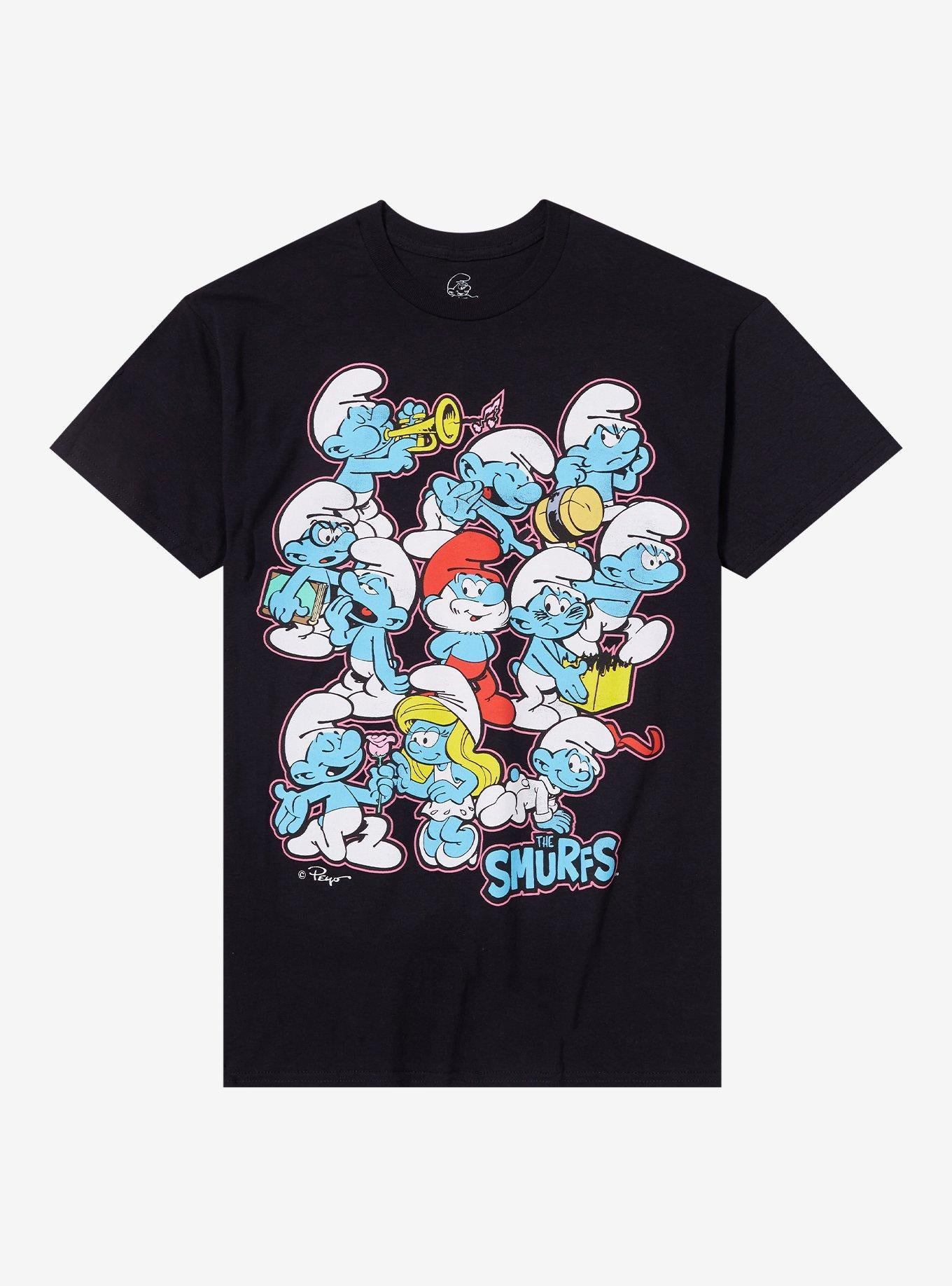 The Smurfs Collage T-Shirt