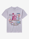 My Love Story With YamadaKun At Lv999 Yamada Akane Game Panel TShirt Graphic Tee | Graphic Tee | Unisex Shirt | High-Quality Print