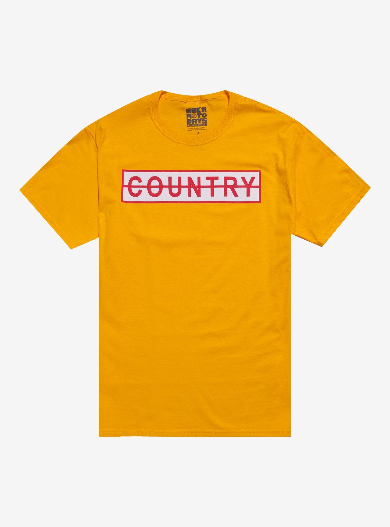 Sakamoto Days Taro Sakamoto Country T Shirt
