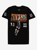 Haikyu Tsukishima Jersey DoubleSided TShirt Graphic Tee | Graphic Tee | Unisex Shirt | High-Quality Print