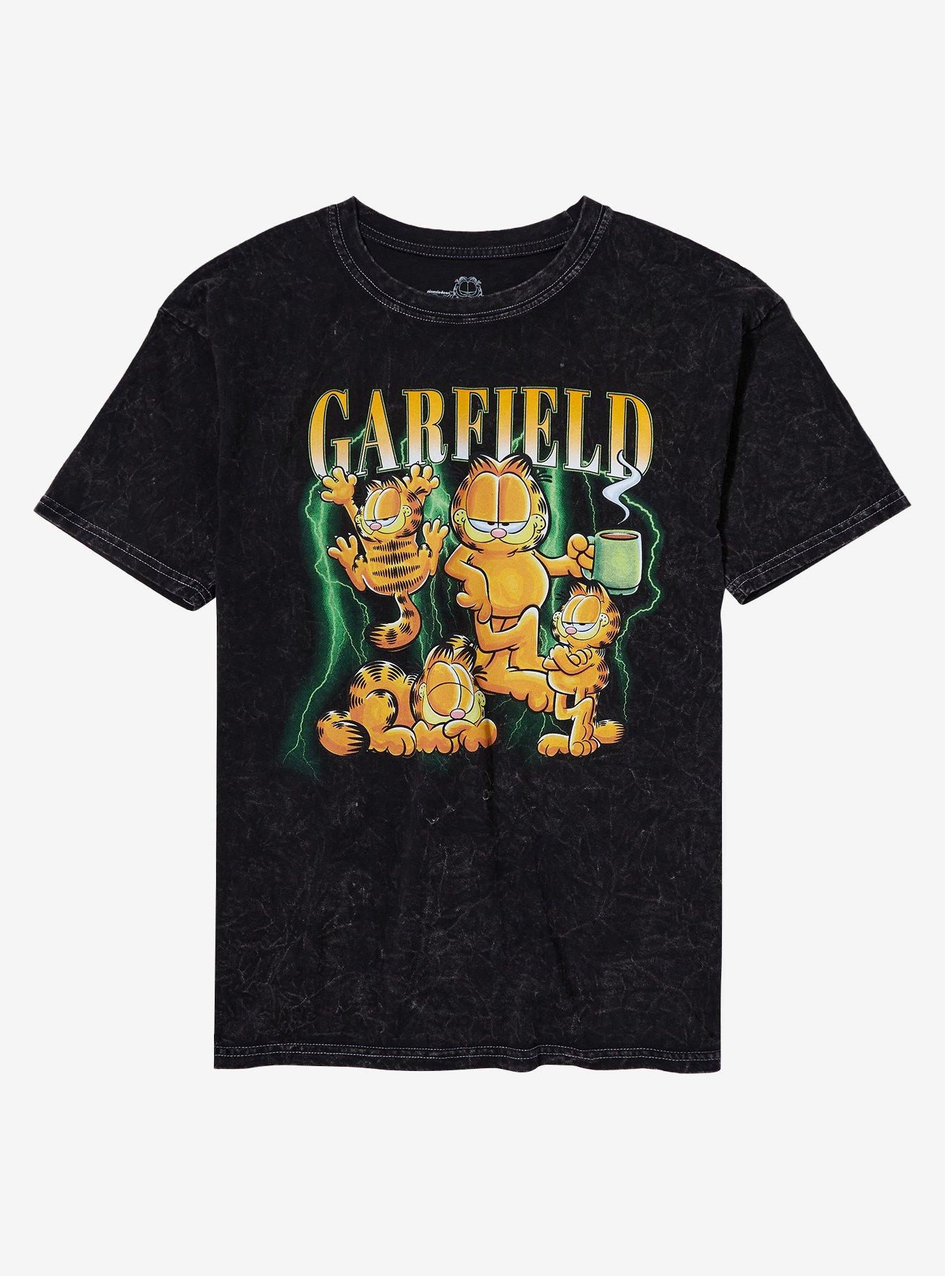 Garfield Collage Mineral Wash T Shirt