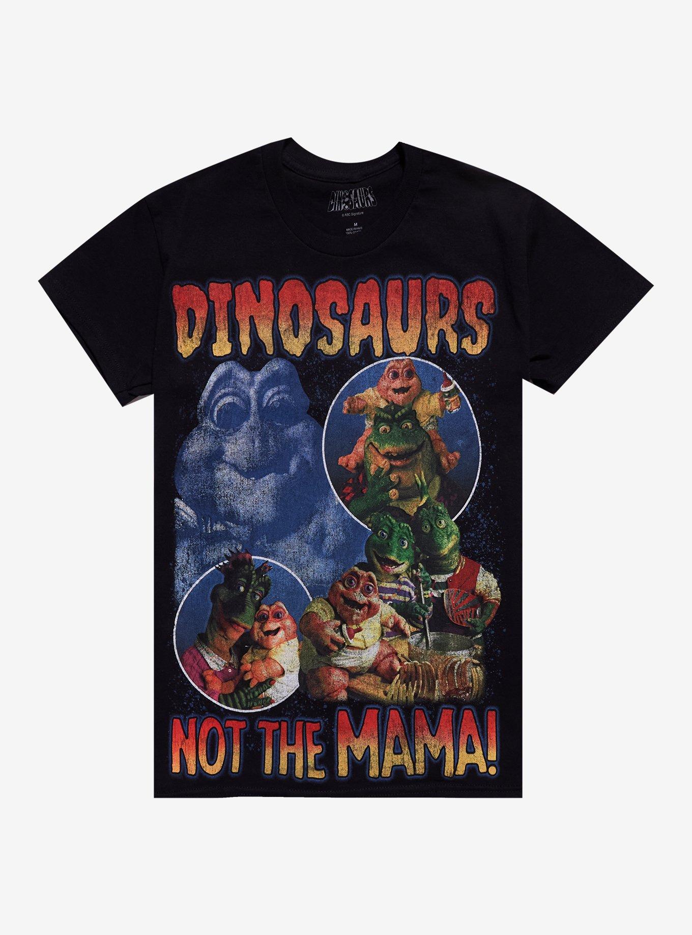 Dinosaurs Not The Mama Collage TShirt Graphic Tee | Graphic Tee | Unisex Shirt | Premium Quality Apparel