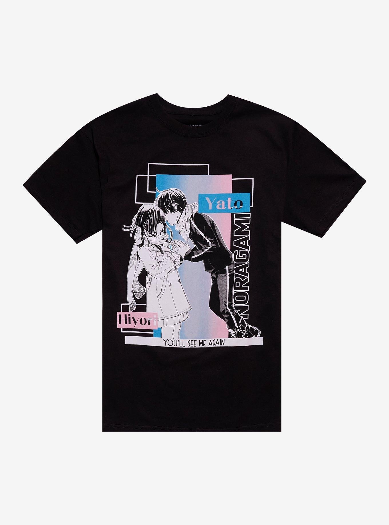 Noragami Manga Art Yato Hiyori T-Shirt | Premium Unisex T-Shirt, Trending Graphic Tee