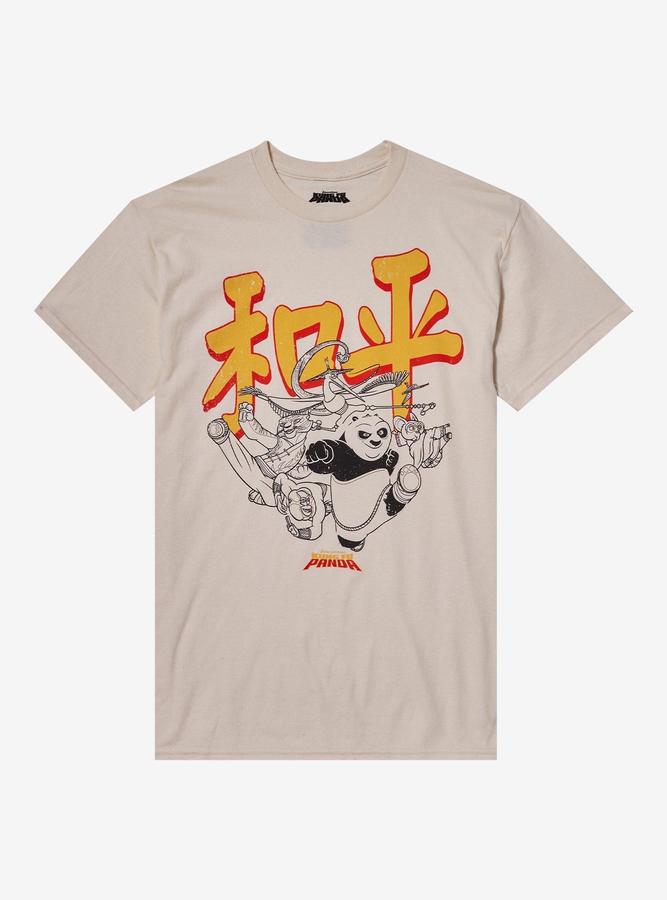Kung Fu Panda Action Poses TShirt Graphic Tee | Graphic Tee | Unisex Shirt | Best-Selling Design