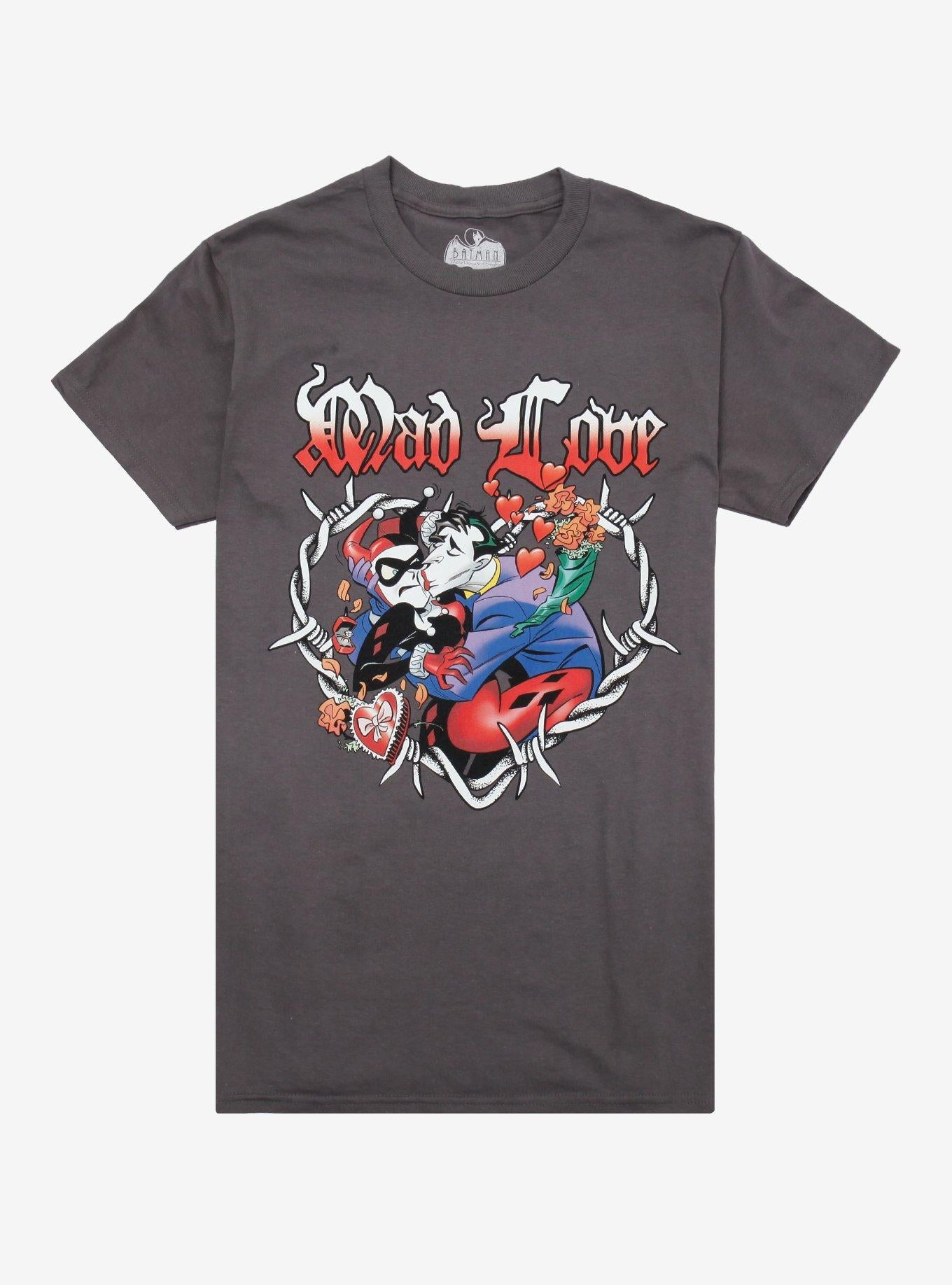 DC Comics Batman Joker Harley Quinn Mad Love TShirt Graphic Tee | Graphic Tee | Unisex Shirt | Top Trending Fashion