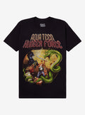 Aqua Teen Hunger Force Metal Poster TShirt Graphic Tee | Graphic Tee | Unisex Shirt | High-Quality Print