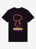 Peanuts Snoopy Silhouette Airbrush Art TShirt Graphic Tee | Graphic Tee | Unisex Shirt | Soft Comfortable Wear