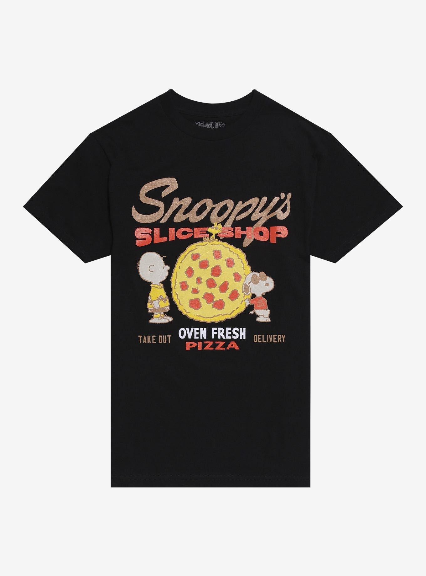 Peanuts Snoopy Pizza T-Shirt T-Shirt | Exclusive Edition | Must-Have Style