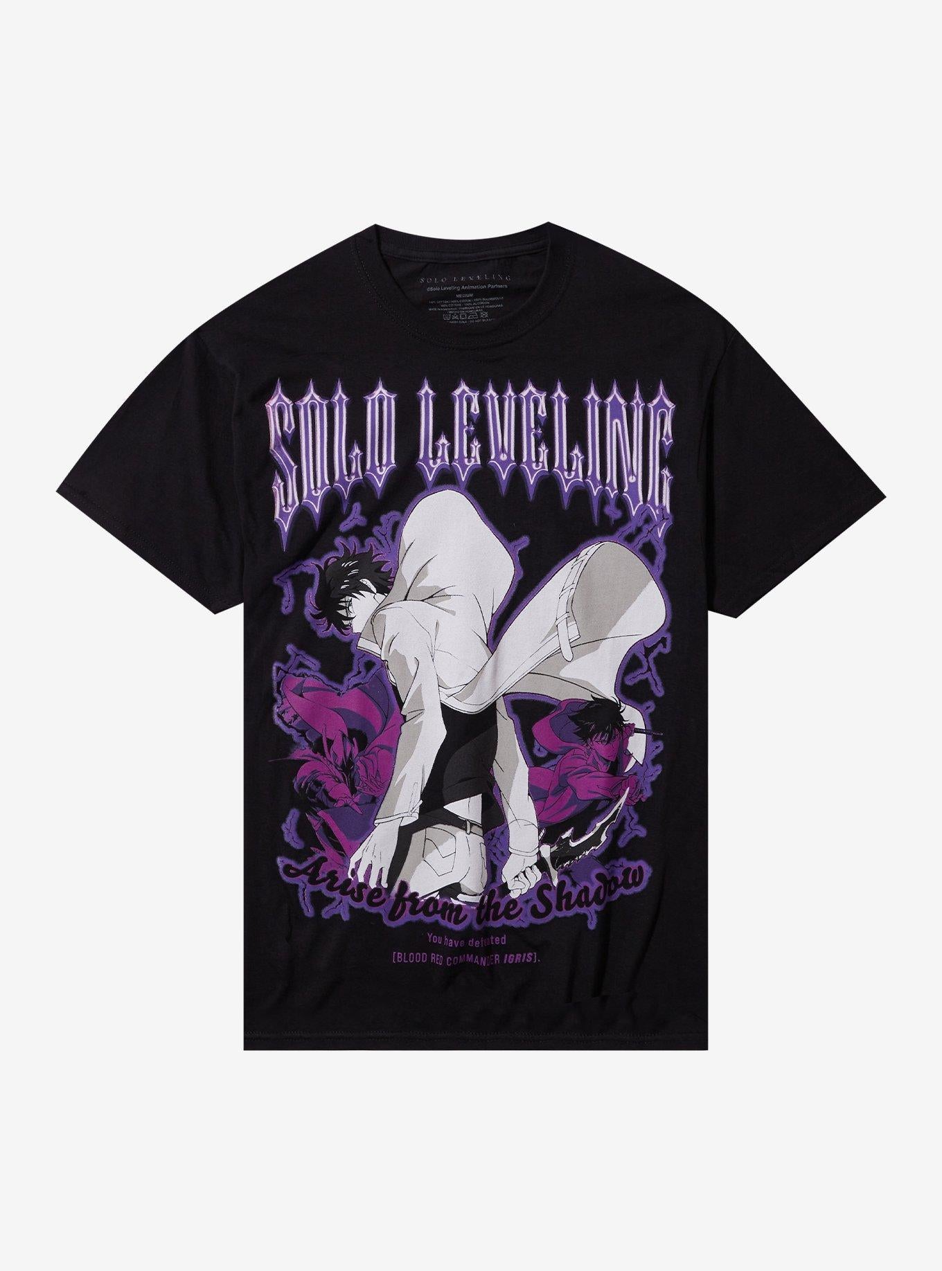 Solo Leveling Jinwoo Shadows T Shirt