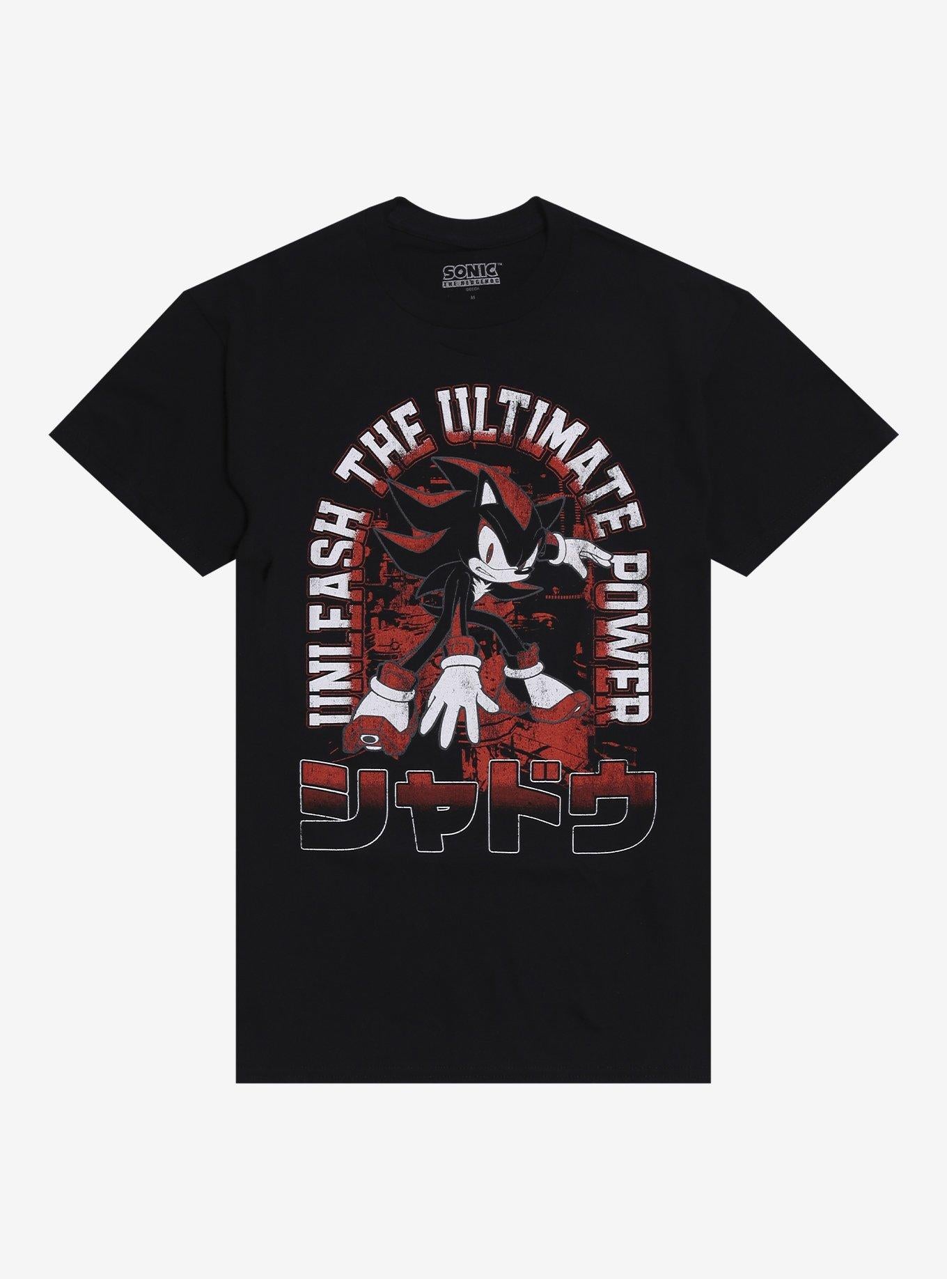 Sonic The Hedgehog Shadow Ultimate Power TShirt Graphic Tee | Graphic Tee | Unisex Shirt | Soft Comfortable Wear