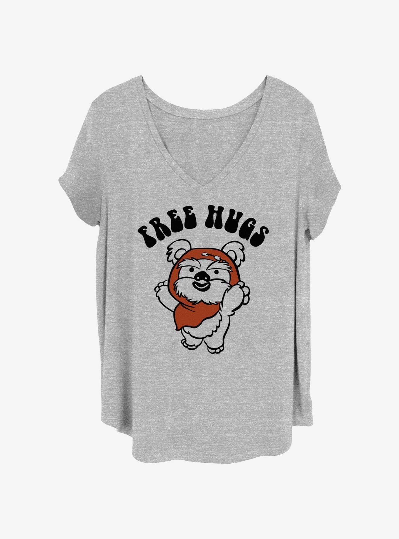 Star Wars Free Hugs Ewok Girls T-Shirt Plus Size
