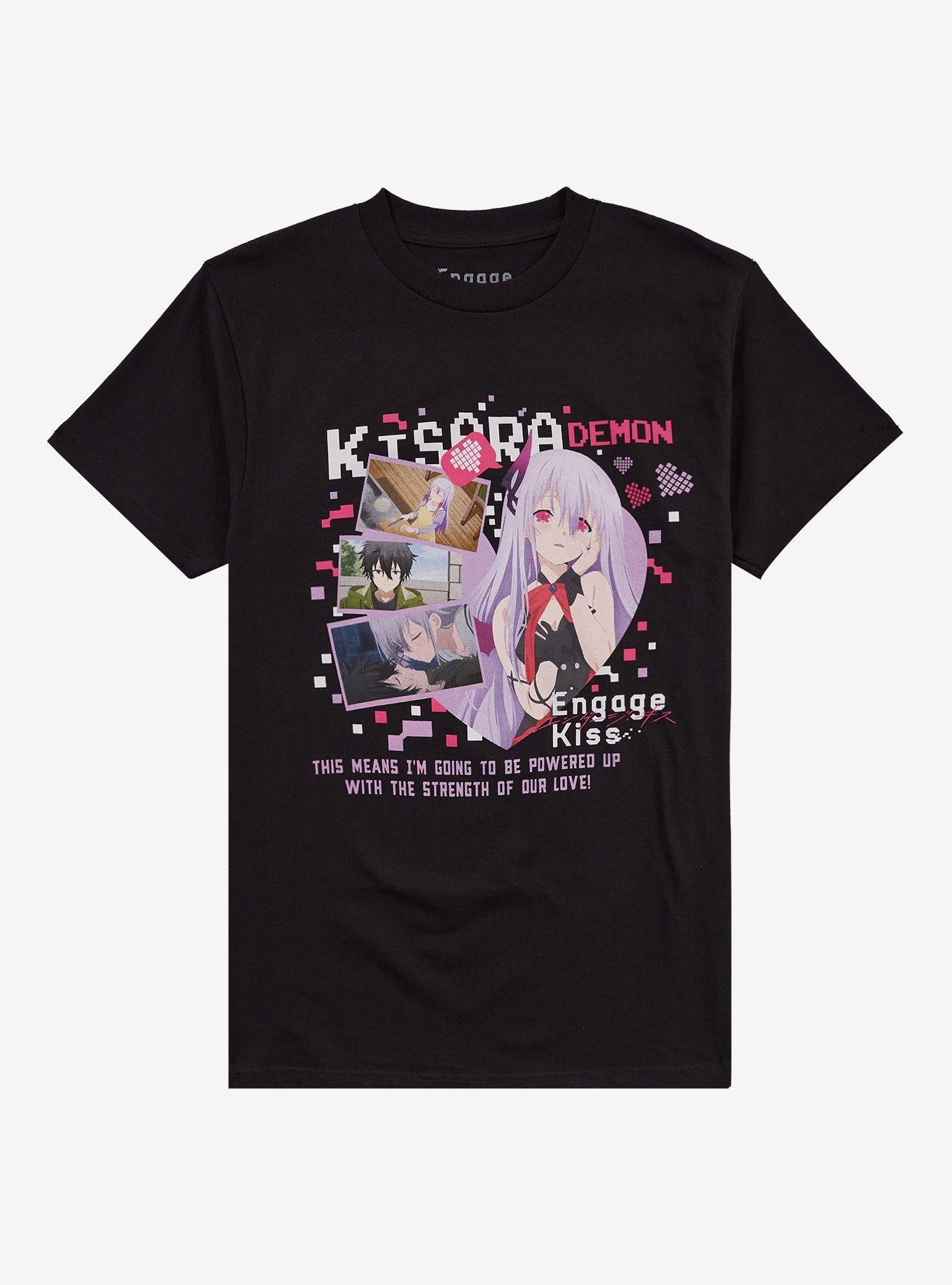Engage Kiss Heart Panels T-Shirt T-Shirt | Exclusive Art Design | Must-Have Style