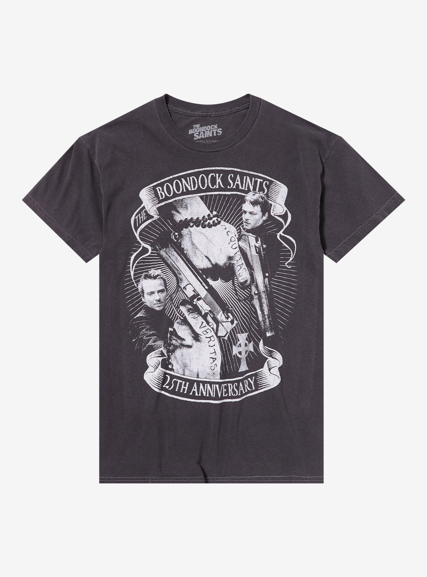 The Boondock Saints 25th Anniversary Wash TShirt Graphic Tee | Graphic Tee | Unisex Shirt | Comfortable Daily Wear