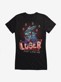Hazbin Hotel Husk Angel Dust Loser Girls T-Shirt | Premium Unisex T-Shirt, Trending Graphic Tee