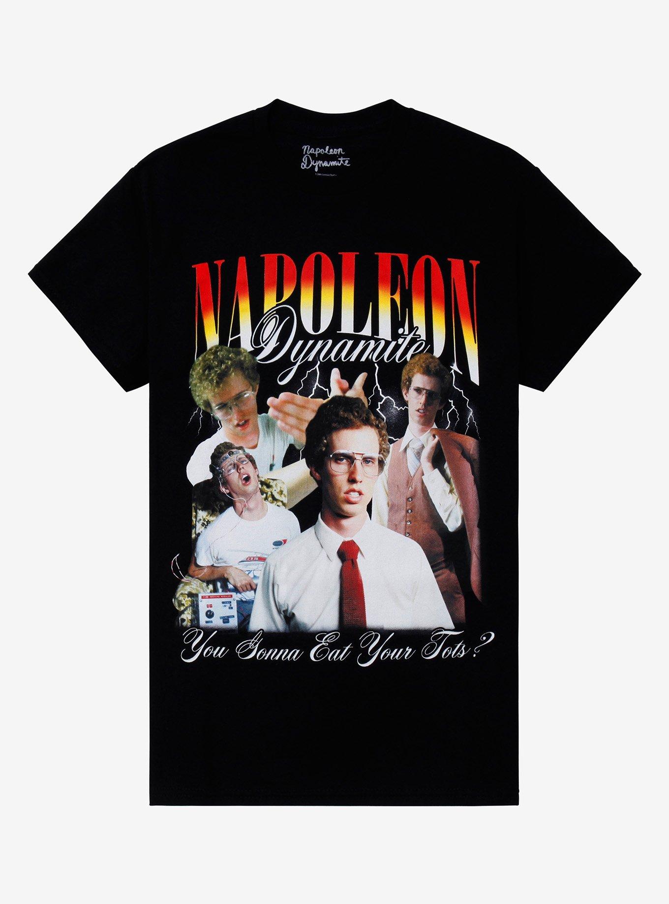Napoleon Dynamite Collage Girls TShirt Graphic Tee | Graphic Tee | Unisex Shirt | High-Quality Print