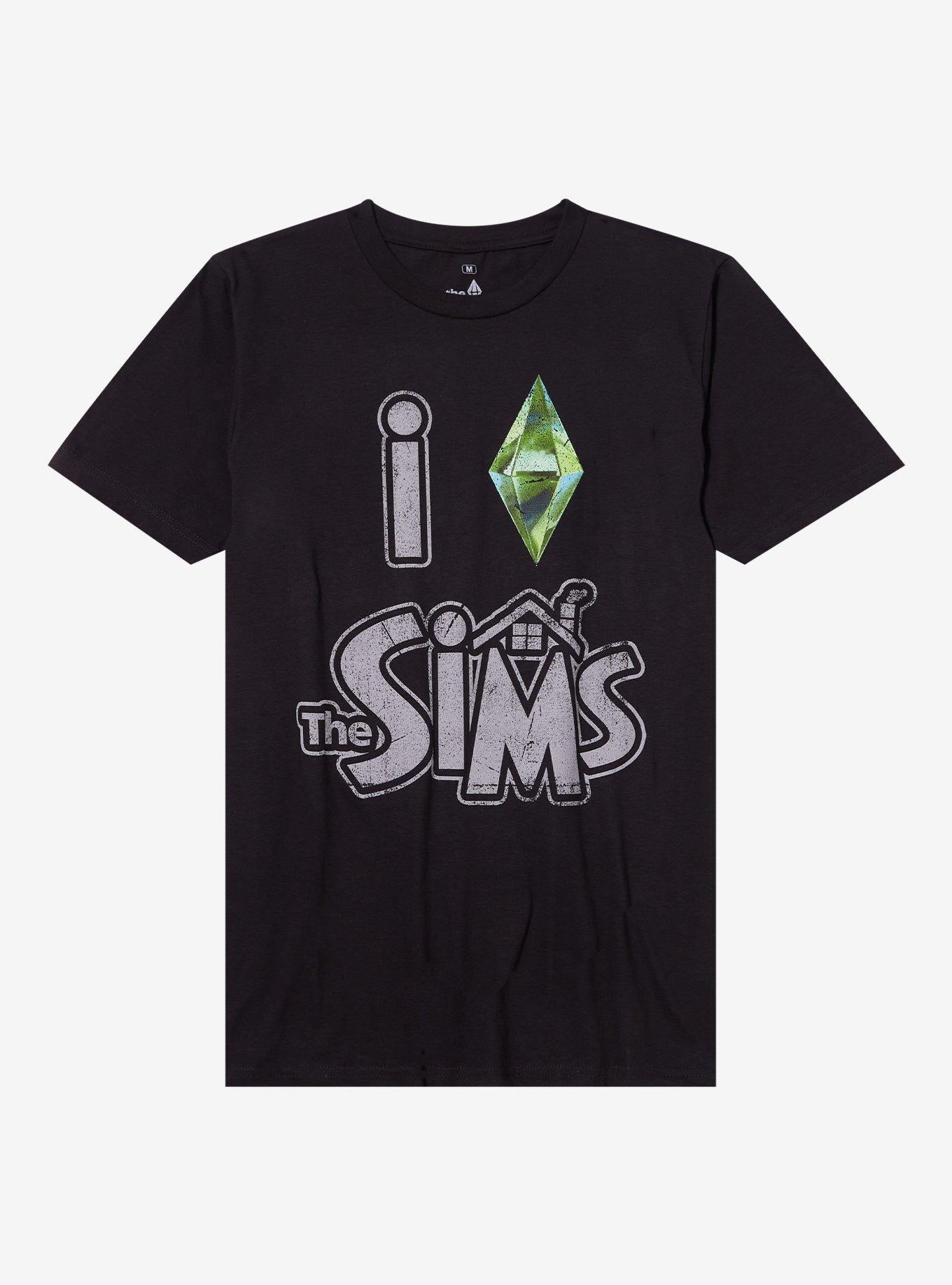 I Heart The Sims Relaxed Fit Girls TShirt Graphic Tee | Graphic Tee | Unisex Shirt | Comfortable Daily Wear
